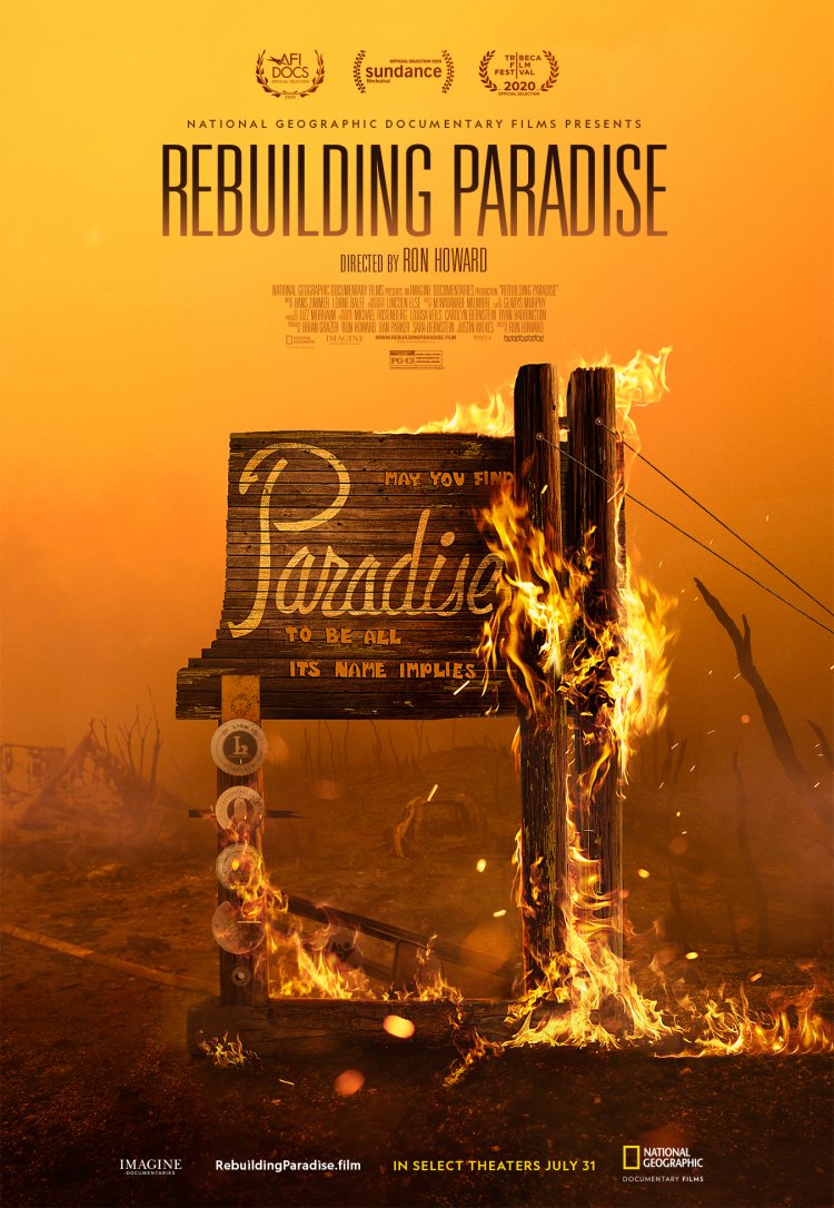 National Geographic Documentary Films to Release REBUILDING PARADISE From Academy Award-winning Director Ron Howard in Select Theaters July 31