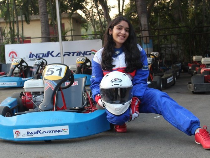 Teenage racer Aashi selected for ambitious FIA project