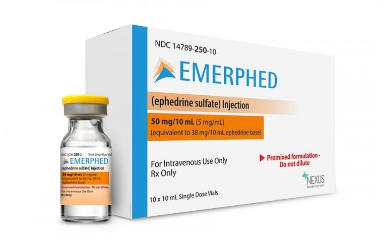 Nexus Pharmaceuticals, Inc. Announces Launch of Emerphed™ RTU Injection, the First and Only FDA-approved, Ready-to-Use Ephedrine Injection