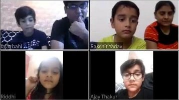 Ramagya School Noida Keeps up the Momentum of Studies through Regular Virtual Classes
