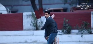 Abhishek Bachchan and Amit Sadh playing cricket at Hauz Khaz is a treat to watch, Check out this BTS video