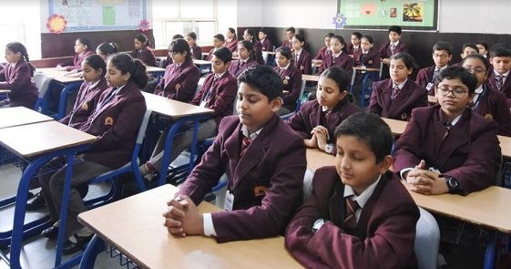 Ramagya School Noida Promotes Positive Mental Health Among Students through Gita Paath and Meditation