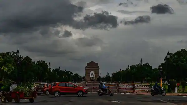 Partly cloudy skies keep mercury in check in Delhi
