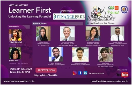Womennovator and Financepeer Host Discussion on New Way of Learning with Education Experts