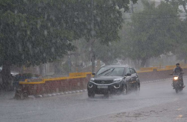 Light to moderate rainfall in parts of Rajasthan