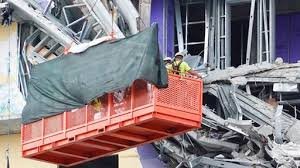 Body removed months after hotel collapsed under construction