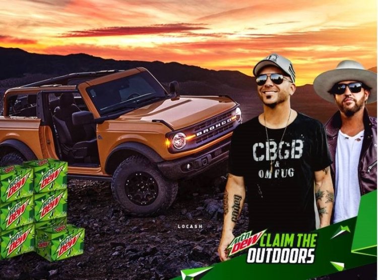 MTN DEW Giving Away the Keys to a Brand-New Ford Bronco and Epic Adventures to Help Fans "Claim the Outdoors" After Months of Being Stuck Inside
