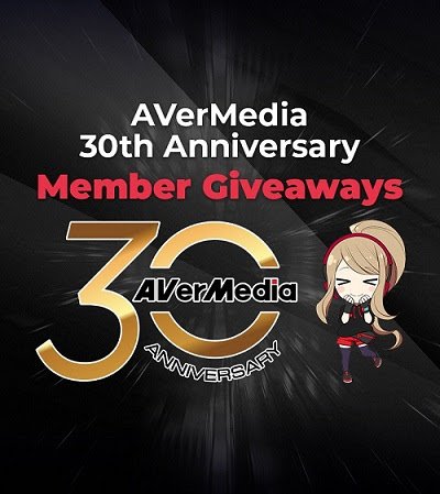 AVerMedia Turns 30 in the Young Gaming Industry