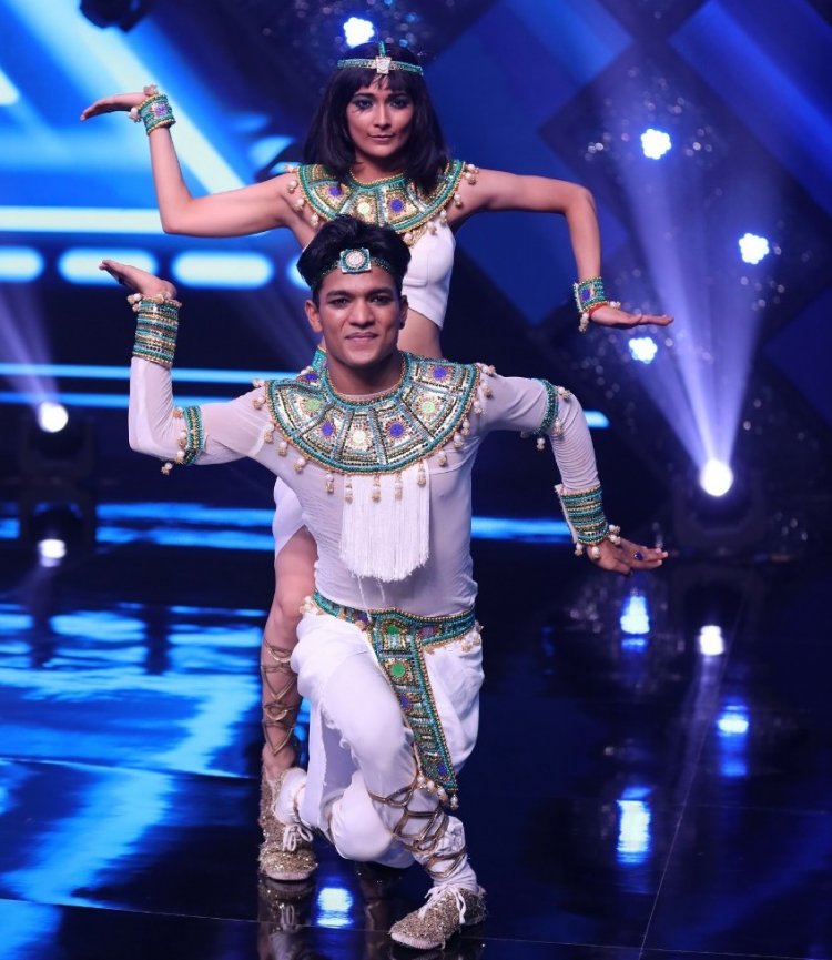 Contestant Tiger Pop impresses Nora Fatehi with an Egyptian themed performance on ‘Dilbar Dilbar’ on India’s Best Dancer