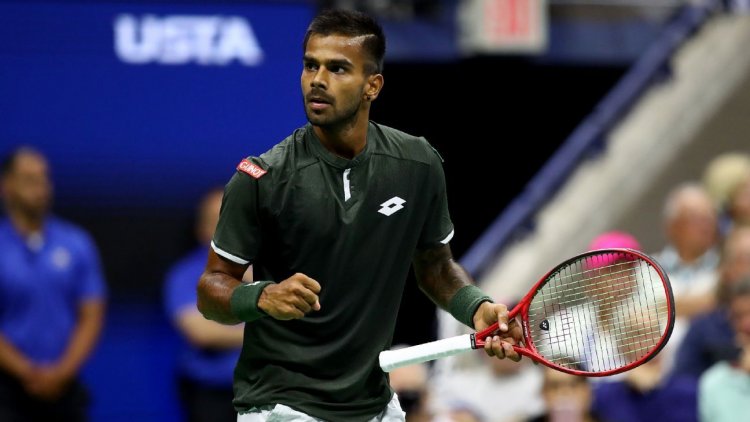 Sumit Nagal - First Indian man to win a match at the US Open in seven years