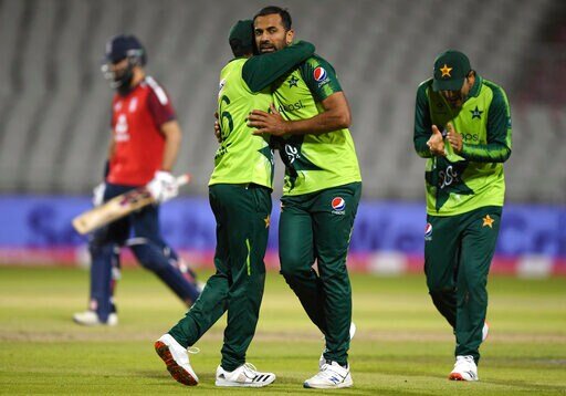 Pakistan signs off tour of England with series-tying T20 win