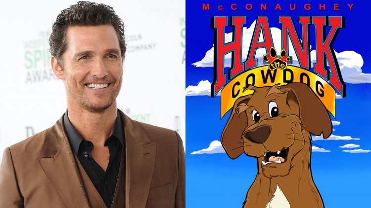 Matthew McConaughey to lead podcast series 'Hank the Cowdog'