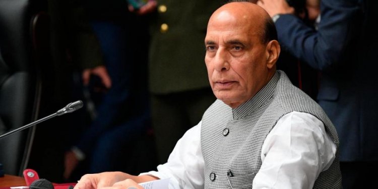 Defense Minister Rajnath Singh leaves Russia for Iran