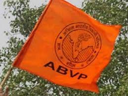 ABVP activists show black flags to Maha minister