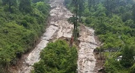 Sikkim cut off as major landslide hits NH10