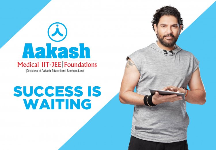 Aakash Educational Services Limited (AESL) appoints Ace Cricketer, Yuvraj Singh, as Brand Ambassador