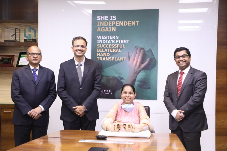 Western India’s First Bilateral Hand Transplant Successfully Performed at Global Hospital
