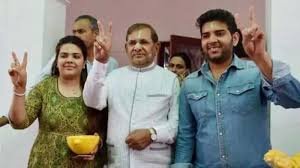 Sharad Yadav’s daughter Subhashini Yadav, LJP leader Kali Pandey join Congress