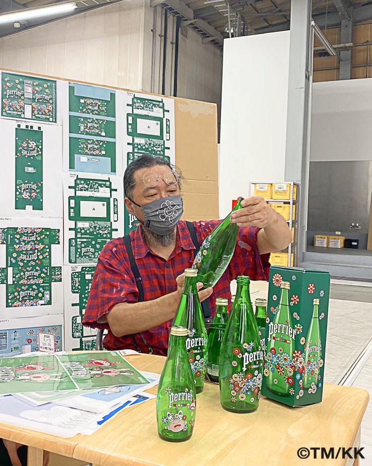 PERRIER announces a new vibrant collaboration with renowned artist Takashi Murakami