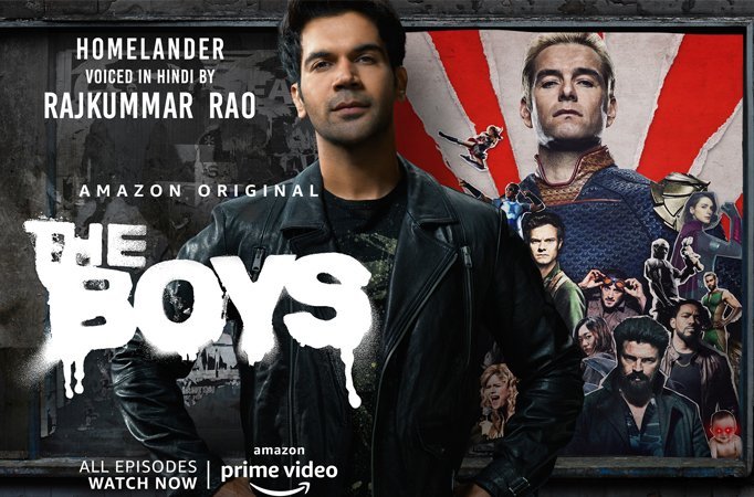 Billy Butcher and Homelander get desi partners as Arjun Kapoor and Rajkummar Rao lend their voice to Amazon Prime Video’s blockbuster hit superhero series The Boys – exclusive posters drop today