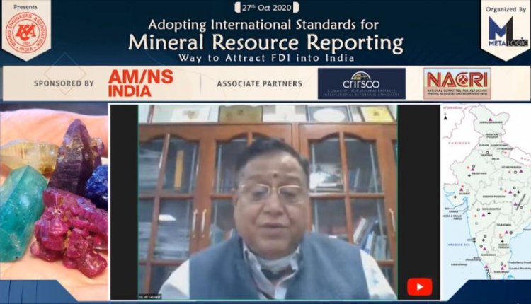 Need for a Change in Mineral Reporting Standards: Dr. VK Saraswat, NITI Aayog