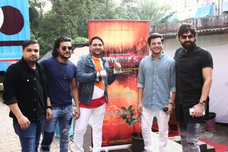 Director K. Hussain claped the mahurat shot for his upcoming  film “Bombay 5”
