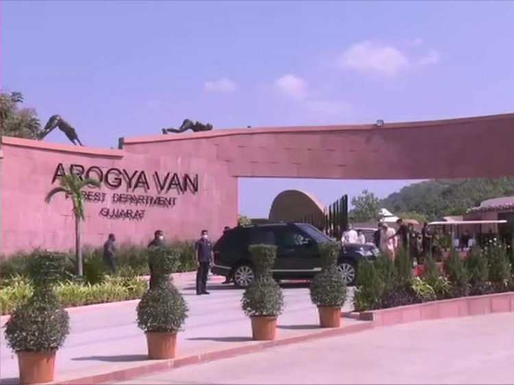 PM inaugurates 'Arogya Van' near Statue of Unity