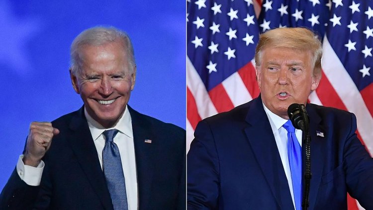 Winning enough states to reach 270 electoral votes needed to win: Biden