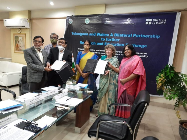 British Council enters bilateral partnership with Telangana and Welsh governments for research and education exchange