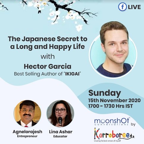 Renowned Author of IKIGAI – Hector Garcia Makes an Appearance on Moonshot Conversations