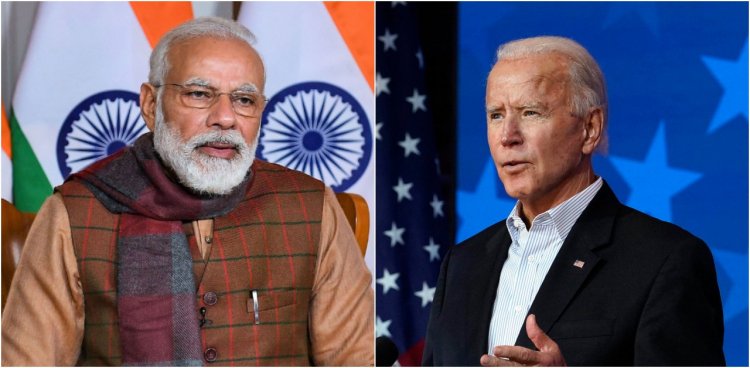 Modi Calls Biden to Advance Strategic Ties