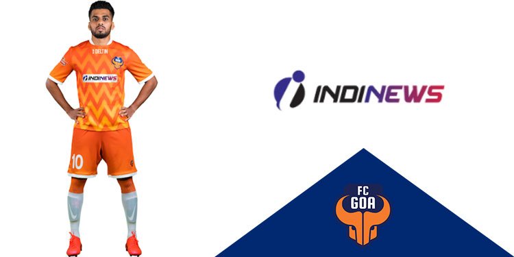 INDINEWS Named as The Title Sponsor of FC Goa in The Indian Super League 2020-21