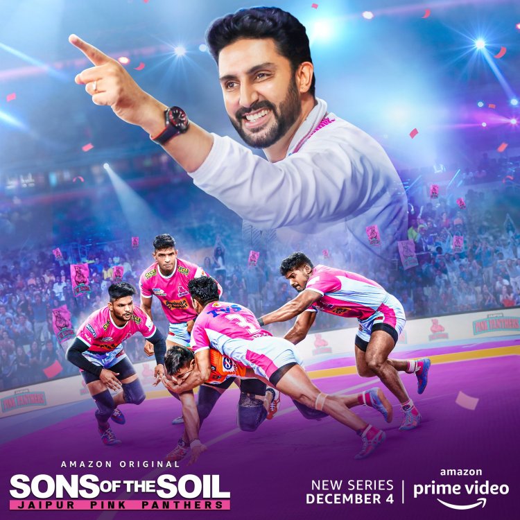 In a treat for kabaddi fans all across the world, Amazon Prime Video unveils the poster of the highly-anticipated docuseries - Sons of the Soil: Jaipur Pink Panthers