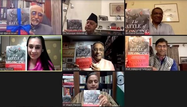 Shashi Tharoor's Latest Book "The Battle of Belonging" Launched by Prabha Khaitan Foundation