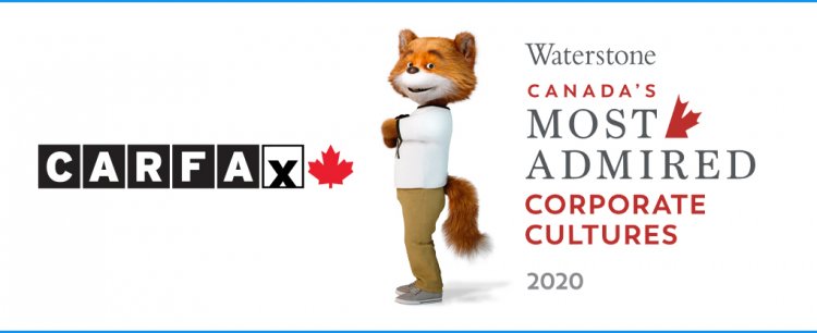 CARFAX Named One of Canada’s Most Admired Corporate Cultures™ in 2020