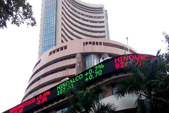 Equity indices open flat, Sensex down by 48 points