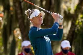 Olson comes up aces and takes 1-shot lead in Women's Open