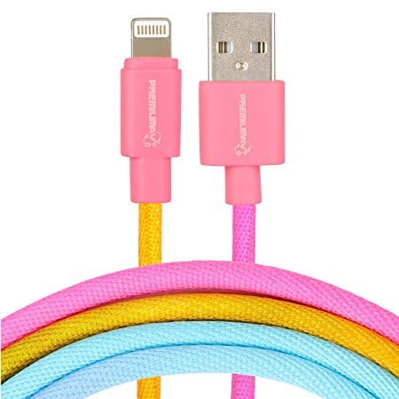 PremiumAV Launches Durable Nylon Braided USB Cable for Fast & Easy Charging of iPhones, iPads and Smartphones