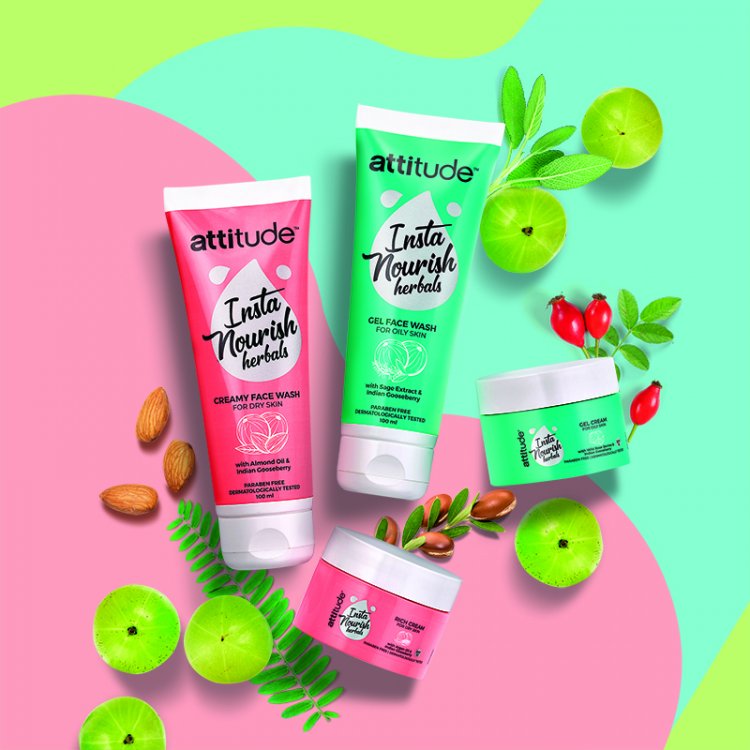 Amway India strengthens its herbal skincare category with the launch of Attitude Insta Nourish Herbals Range