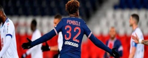 Great Christmas present for my family: Pembele after scoring his first goal for PSG