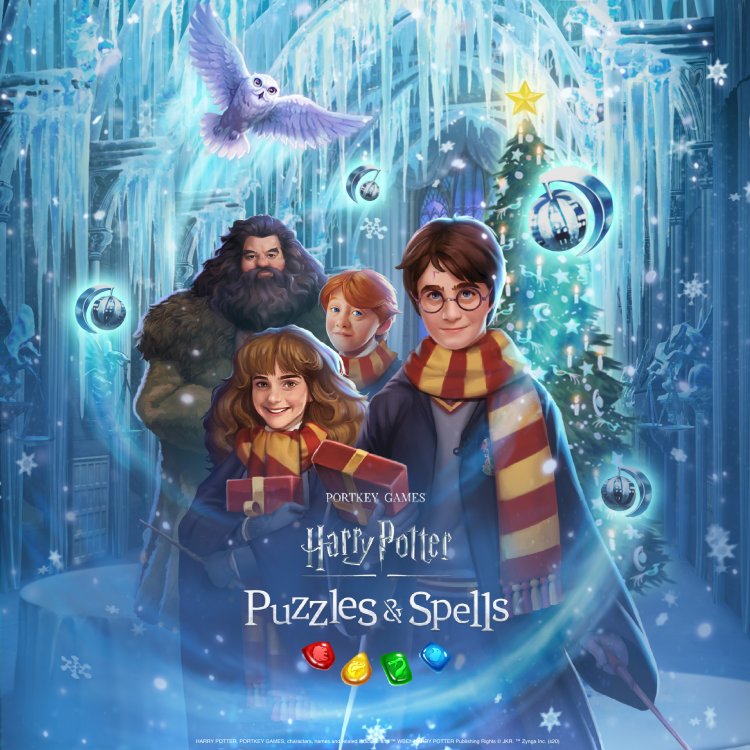 Harry Potter: Puzzles & Spells Welcomes Winter Holidays with Christmas-themed Collection Event, New Magical Creature and Social Surprises Throughout December