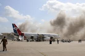 Blast at Yemen's Aden airport kills 25, wounds 110: Yemeni officials