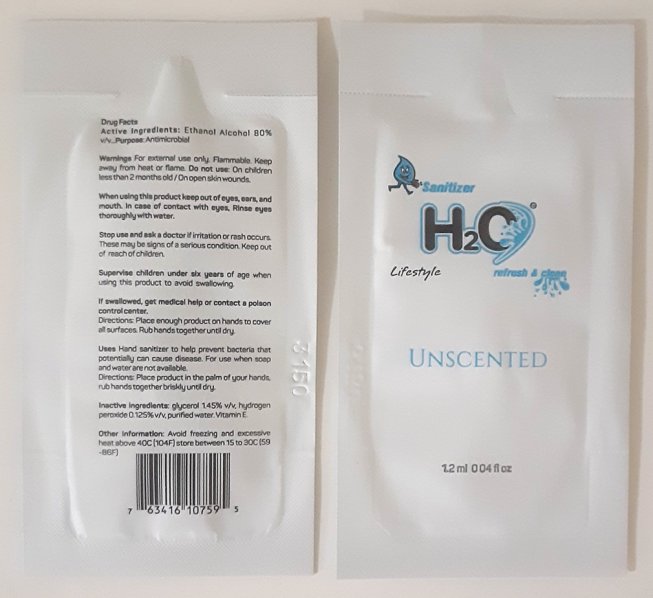 H2O Refresh & Clean hand sanitizer individual Packets has revolutionized the industry and as seen on TV
