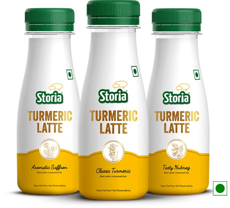 Storia® Foods & Beverages launches Turmeric Latte in 3 flavours