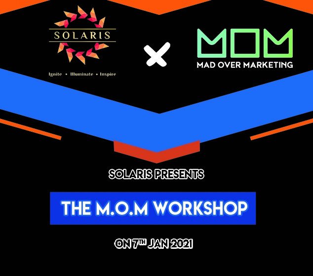 IIM Udaipur’s Annual Management Fest Solaris’ 20-21 Flags Off, begins with (M.O.M) Marketing Workshop