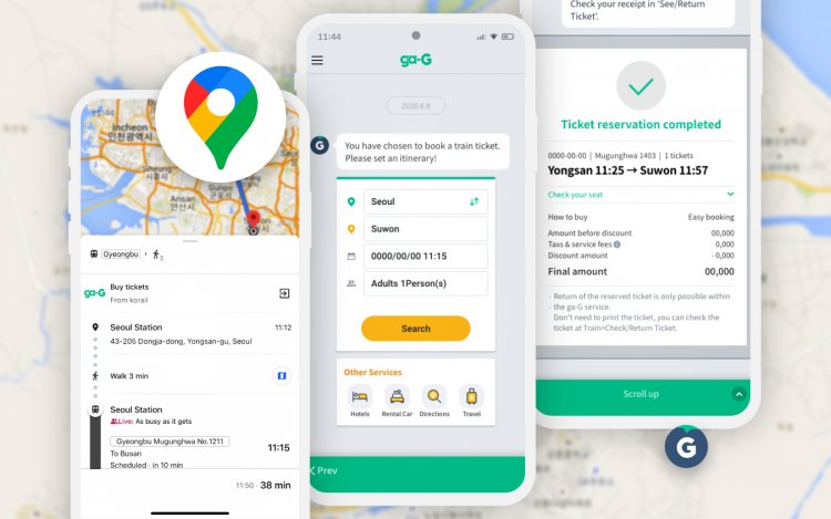 Ntuple Launches Korea Railroad Ticketing System in Google Maps