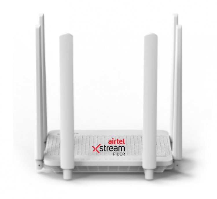 Airtel Xstream Fiber plan now comes with a cutting edge 4x4 Wi-Fi router that delivers seamless 1 Gbps Wi-Fi coverage across homes and small offices