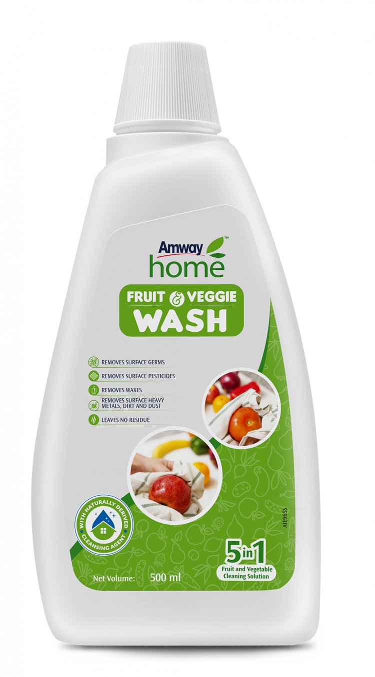Amway Forays into Vegetable and Fruit Hygiene Category to Cater to the Growing Consumer Needs for Hygiene Products