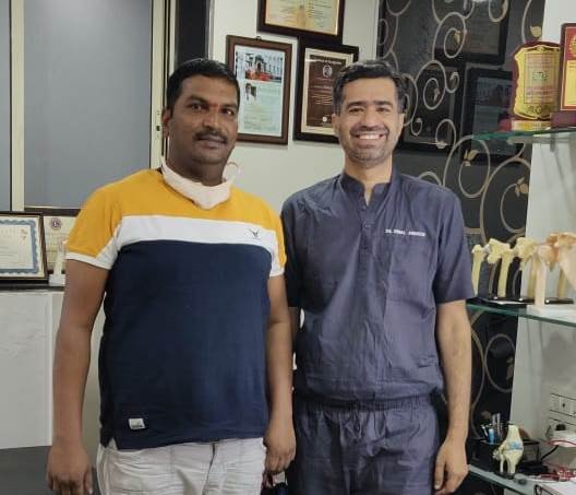 Apollo Spectra Hospitals Performed Hip Replacement With Bioloy Implants On A Vegetable Vendor For Avascular Necrosis