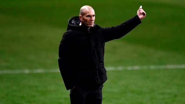 Real Madrid coach Zinedine Zidane has coronavirus